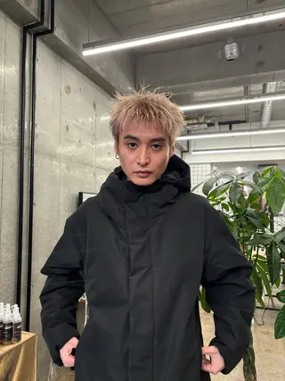 ショート カラー メンズ men's 特化 ✨ソウタのヘアスタイル