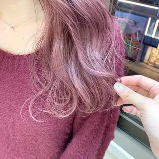 ミディアム カラー raika .のヘアスタイル