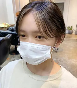 ショート カラー 下北沢 soiのヘアスタイル