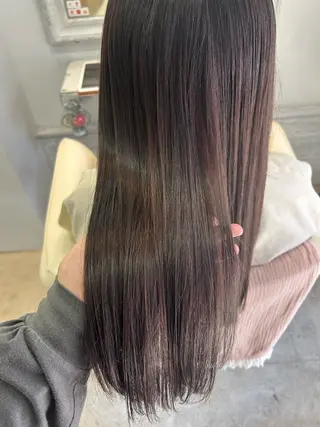 ロング 縮毛矯正🌱𓂃 野口晴菜のヘアスタイル