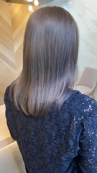 セミロング カラー 🎗大槻 武士🎗のヘアスタイル