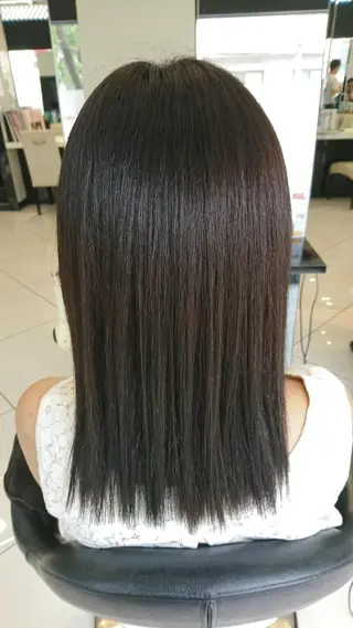 セミロング パーマ ジニアル所属・長島 司のヘアスタイル