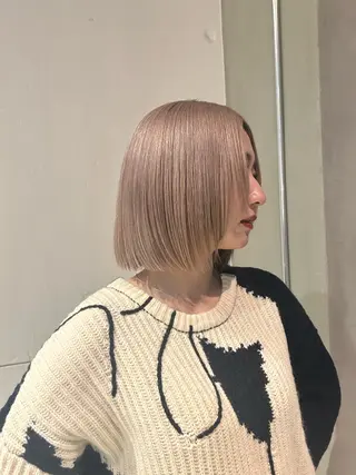 ミディアム カラー 🗽デザインカラー/ パーマ/MIRU🗽のヘアスタイル