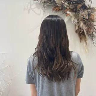 ロング 松本 玲菜のヘアスタイル