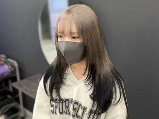 セミロング カラー white.梅田所属・White梅田  ／ COCOのヘアスタイル