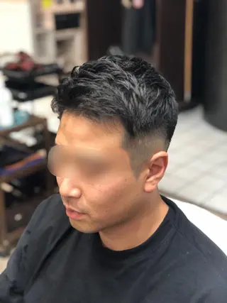 ショート メンズ Noisyle 北堀江店所属・プードルパーマ職人 SHUNのヘアスタイル