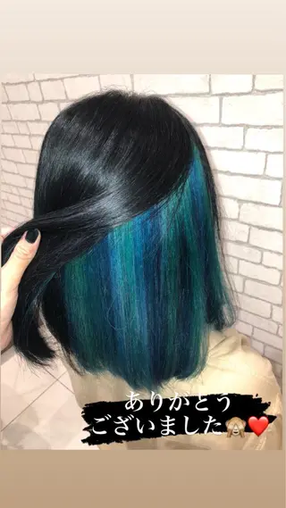 ミディアム 🍑とたに ももか🍑のヘアスタイル