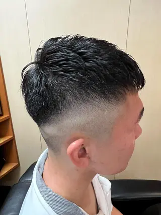 ショート メンズ バーバーショップ大宮店所属・小磯 優太のヘアスタイル
