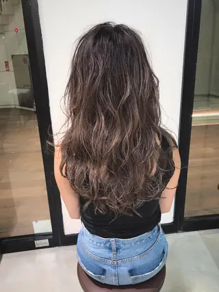 ロング カラー 松村 崇弘のヘアスタイル