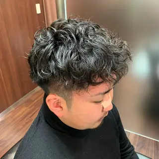 パーマ メンズ プレミアムバーバー 草野のヘアスタイル