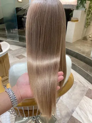 ロング レイヤーカット/ 顔周り 五島巨幹のヘアスタイル