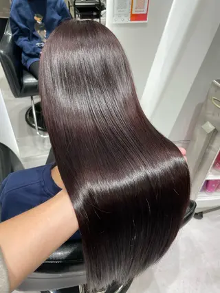 セミロング カラー 寺島 圭人のヘアスタイル