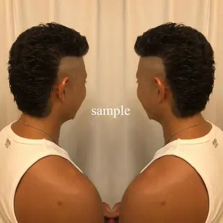 メンズ Richromatic所属・M Jのヘアスタイル