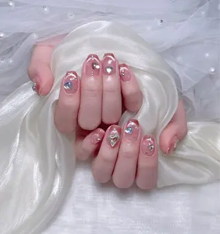 ネイル 🎀も ものネイルデザイン