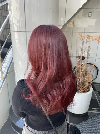 ロング カラー 高取 大将のヘアスタイル
