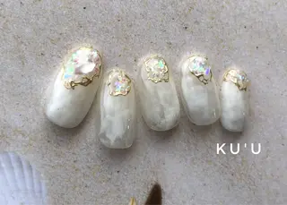 セミロング サロンku'u所属・salon kuuのネイルデザイン
