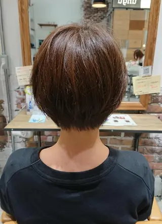 ショート 遠藤 恭子のヘアスタイル
