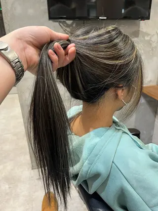 ロング カラー 山下 光太郎のヘアスタイル