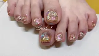 ネイル 🍉Vivian🌴 LK🍉のネイルデザイン