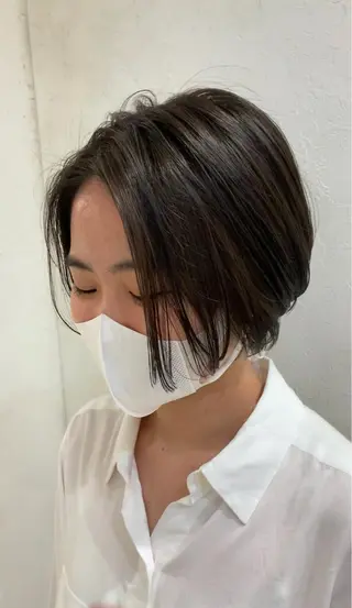 ショート ima所属・メンズヘア特化 ニヘイのヘアスタイル