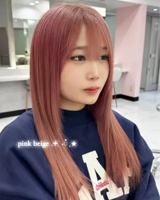 ロング カラー mari_ xenaのヘアスタイル