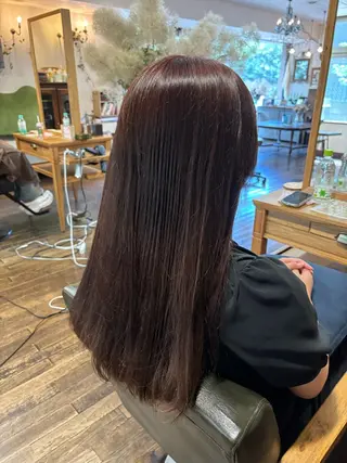 カラー アカリ😸🫶 カラーリスト🧡のヘアスタイル