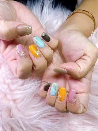 ネイル ネイルサロンキュアイスト所属・キュアイスト アコパラジェル調布のネイルデザイン