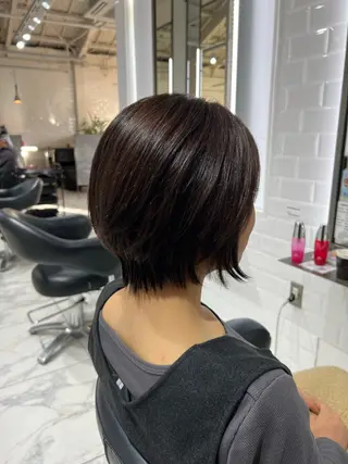 ショート カラー SHARE  SALON monloulou+plus所属・メンズパーマ 桐山 琉輝のヘアスタイル