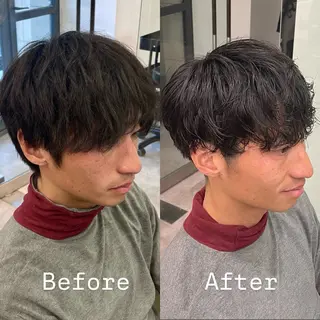 パーマ メンズ メンズ特化 / ツイスパ🔥高林拓斗のヘアスタイル