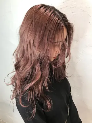 ロング カラー 🇰🇷カルマパーマ kaito🇰🇷のヘアスタイル