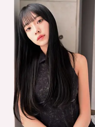 ロング ⭐️店長⭐️ 小淵陸玖のヘアスタイル