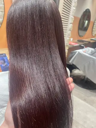 ロング 髪質改善×艶髪　斉藤 勝のヘアスタイル