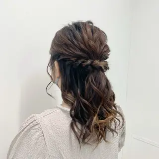 ヘアアレンジ 🩶ヘアセット Ayaha🩶のヘアスタイル