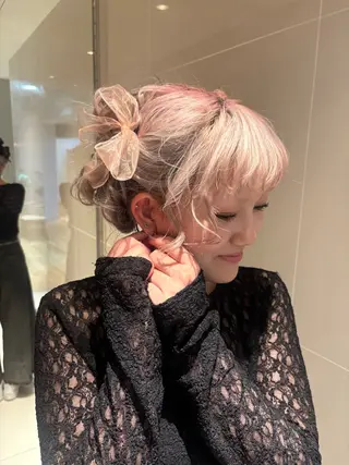 ヘアアレンジ 【モデル募集中】 ななこのヘアスタイル