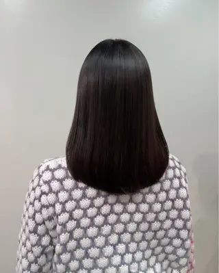 ミディアム 髪質改善/艶カラー 🤍mizueのヘアスタイル