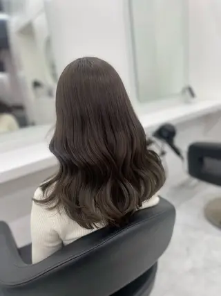 ミディアム 🤍韓国トレンド ヘア🤍miku🤍のヘアスタイル