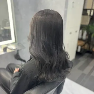 ミディアム ❤️‍🔥シールエク ＋カラー京❤️‍🔥のヘアスタイル