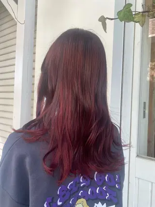 セミロング 透明感カラー /Kanon️🫧のヘアスタイル