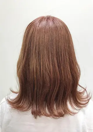 ミディアム カラー 池田 雄太 ✨美髪縮毛矯正✨のヘアスタイル