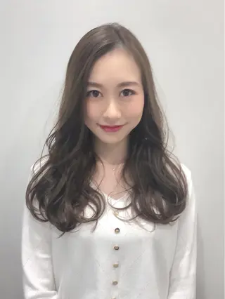 セミロング 【愛され小顔カット】 YOSHIKIのヘアスタイル