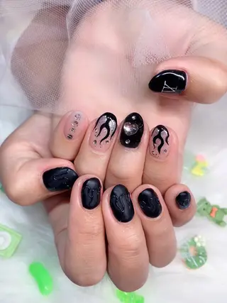 ネイル シェアサロンLei.g(レイジー)所属・3Dアートネイル💗 都築レナのネイルデザイン