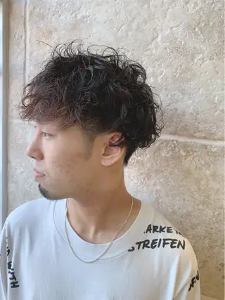 パーマ メンズ 《Zina札幌大通》 Hinano🐻のヘアスタイル