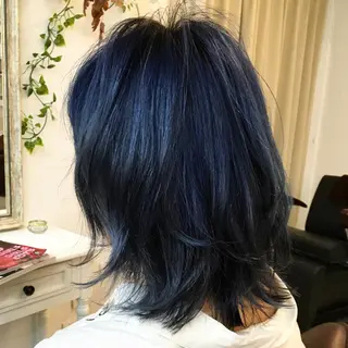 ミディアム エクステ（レミー毛） NINEのヘアスタイル