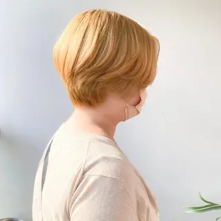 ショート カラー 中屋恵美🎨 Designカラーのヘアスタイル