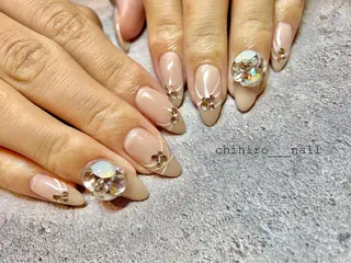 ロング カラー ネイル beauty salon ma'am所属・chihiro 小路ネイルのネイルデザイン