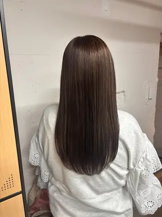 ロング カラー 🩵似合わせカット SEIRA🩵のヘアスタイル
