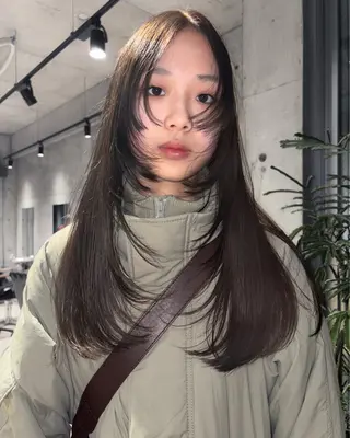 ロング sliver renのヘアスタイル