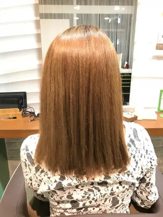 ミディアム 川村 綾のヘアスタイル