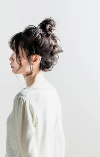 ミディアム カラー パーマ salon m ni サロンマーニ所属・久保田 一のヘアスタイル