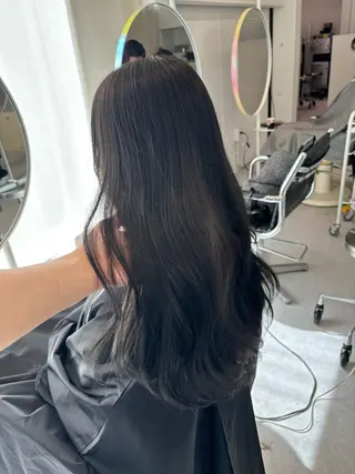 ロング 韓国レイヤー/ヘア カラー🎀ayamiのヘアスタイル